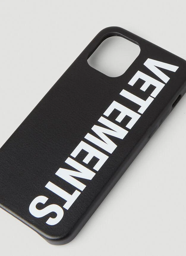 商品Vetements|Big Logo iPhone Case in Black,价格¥842,第3张图片详细描述