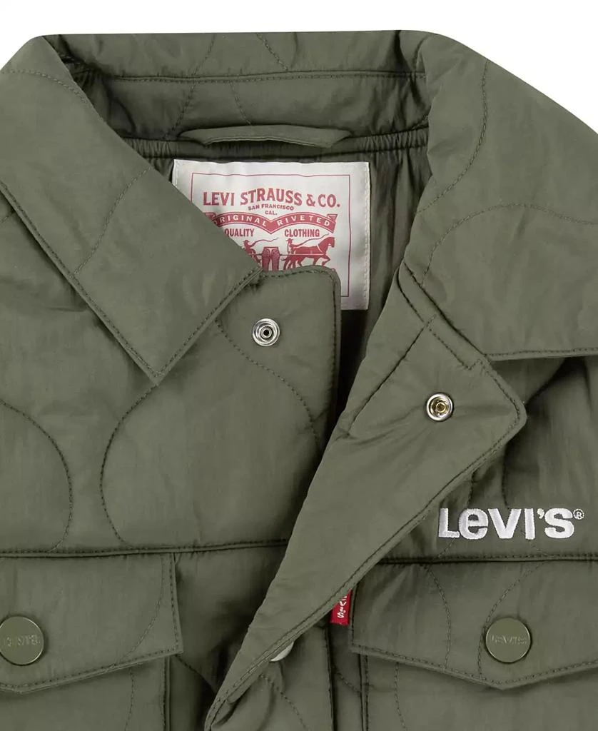 商品Levi's|Big Boys Quilted Trucker Jacket,价格¥618,第3张图片详细描述