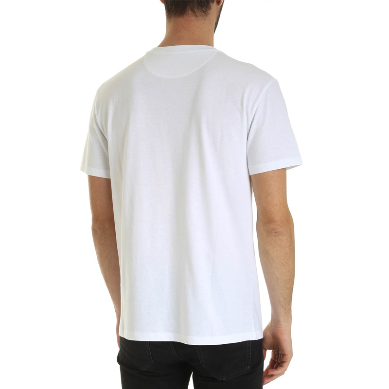 Valentino 华伦天奴 男士白色短袖T恤 TV3MG05P-638-A01商品第3张图片规格展示