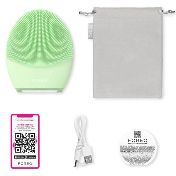 FOREO LUNA 4 Smart Facial Cleansing and Firming Massage Device - Combination Skin商品第6张图片规格展示