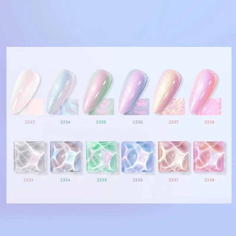商品[国内直发] MODELONES|Mermaid's Shell|美人鱼的贝壳 - 6色甲油胶套装,价格¥140,第5张图片详细描述
