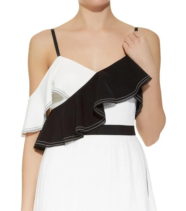 商品Self Portrait|Contrast Frill Maxi Dress,价格¥3756,第4张图片详细描述