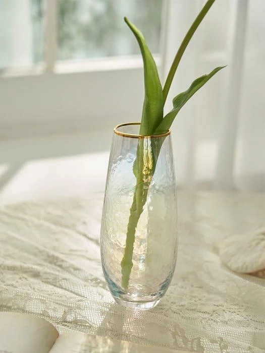 商品DECOVIEW|Aurora Gold Line Vase_Hologram/Gold,价格¥265,第3张图片详细描述