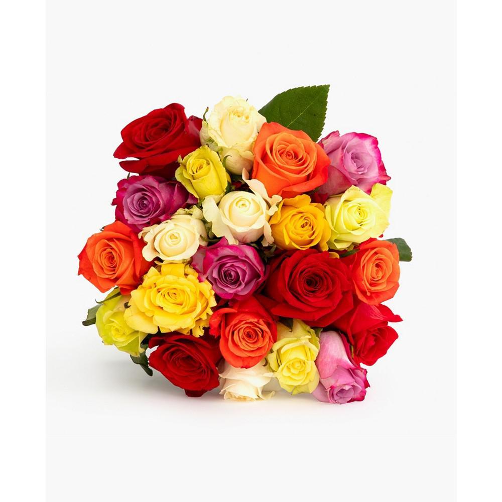 商品BloomsyBox|Somewhere Over The Rainbow Roses Fresh Flower Bouquet,价格¥373,第1张图片