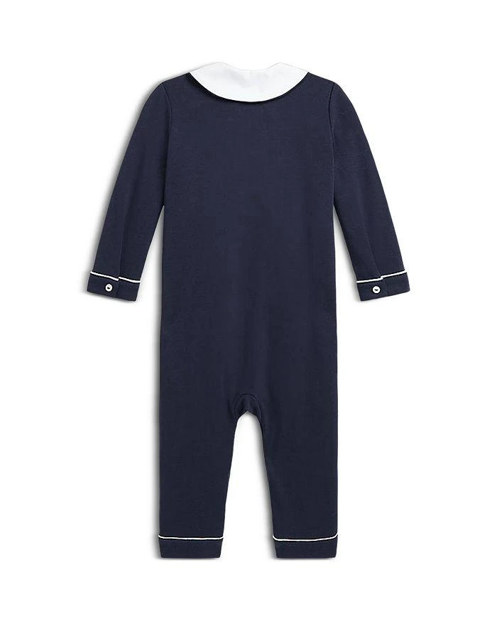 商品Ralph Lauren|Boys' Double Breasted Organic Cotton Coverall - Baby,价格¥715,第2张图片详细描述