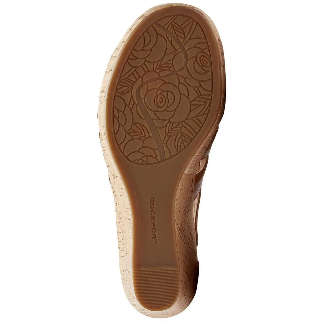 商品Rockport|Rockport Womens Briah Gladiator Cork Open-Toe Wedge Heels,价格¥574,第3张图片详细描述