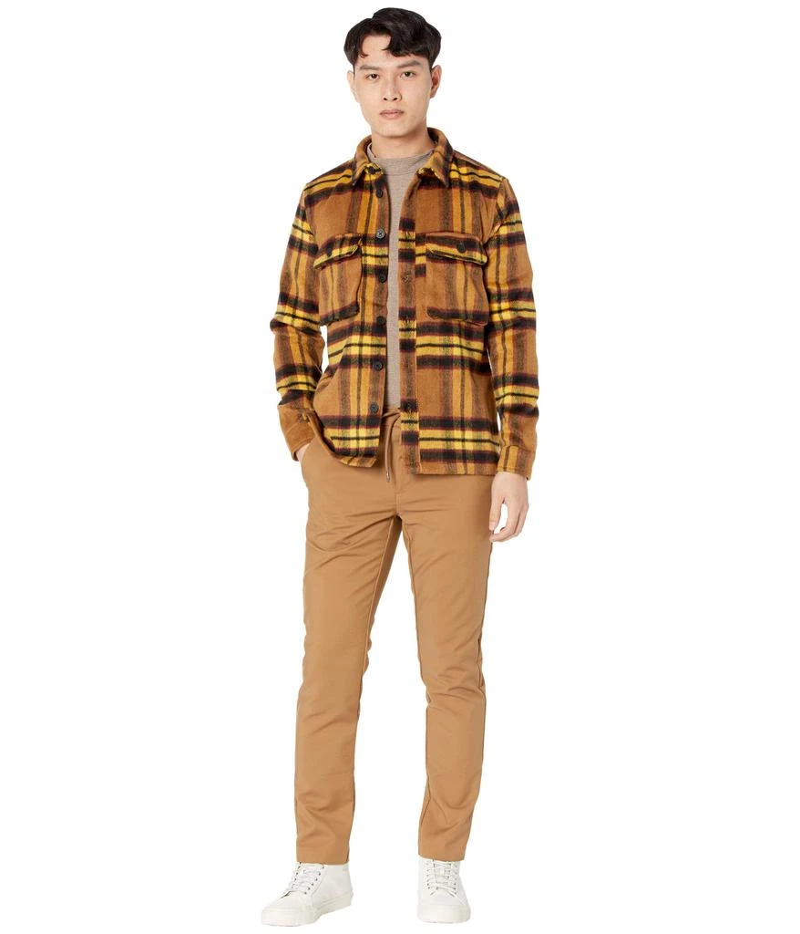 商品Native Youth|Jackson Brushed Wool Check Overshirt,价格¥168,第4张图片详细描述