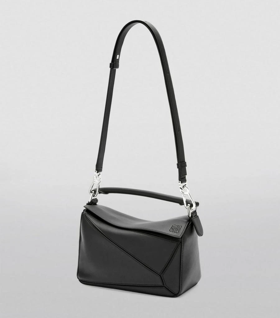 Small Leather Puzzle Top-Handle Bag 商品
