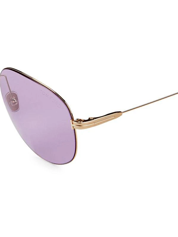 商品Tom Ford|59MM Aviator Sunglasses,价格¥1350,第3张图片详细描述