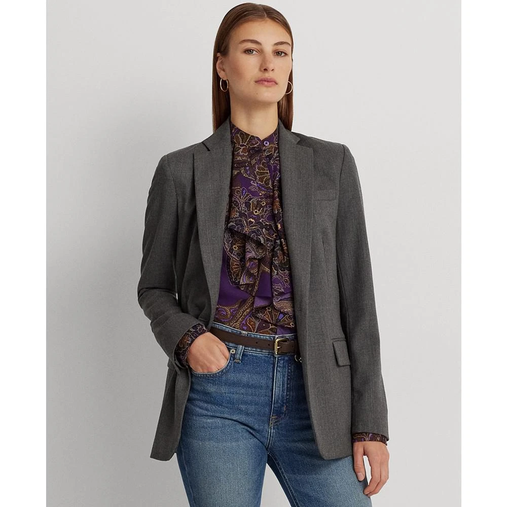 商品Ralph Lauren|Women's Wool Twill Blazer,价格¥1005,第1张图片