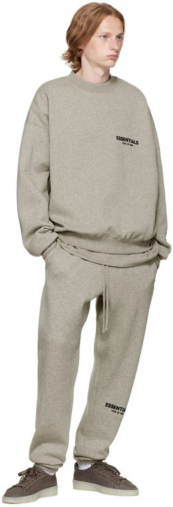 商品Essentials|Gray Crewneck Sweatshirt,价格¥599,第4张图片详细描述
