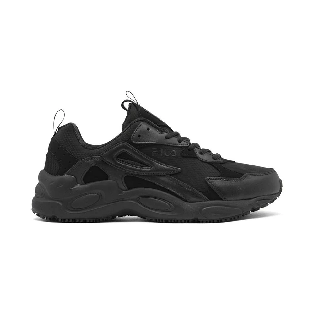 商品Fila|Men's Memory Late shift Slip-Resistant Work Sneakers from Finish Line,价格¥412,第2张图片详细描述