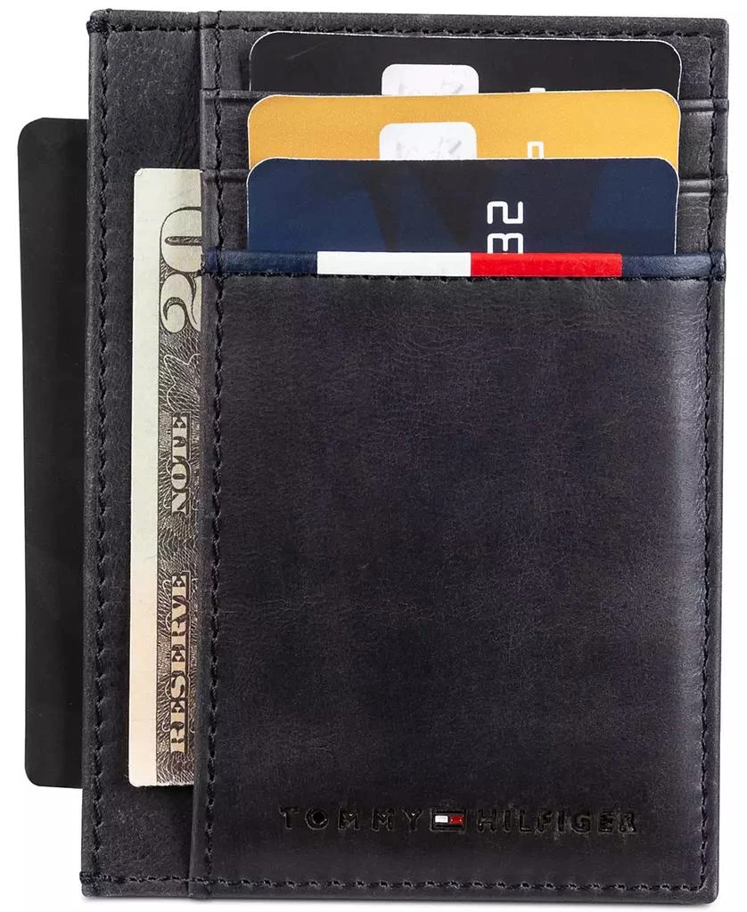 商品Tommy Hilfiger|Men's RFID Extra Capacity Getaway Wallet,价格¥145,第3张图片详细描述