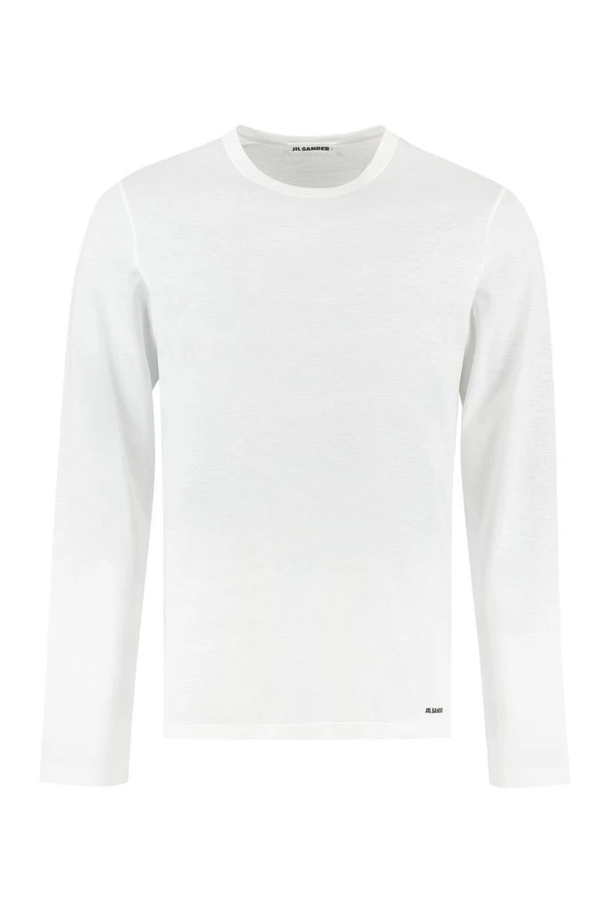 商品Jil Sander|Jil Sander Logo Printed Long-Sleeve T-Shirt,价格¥1395,第1张图片