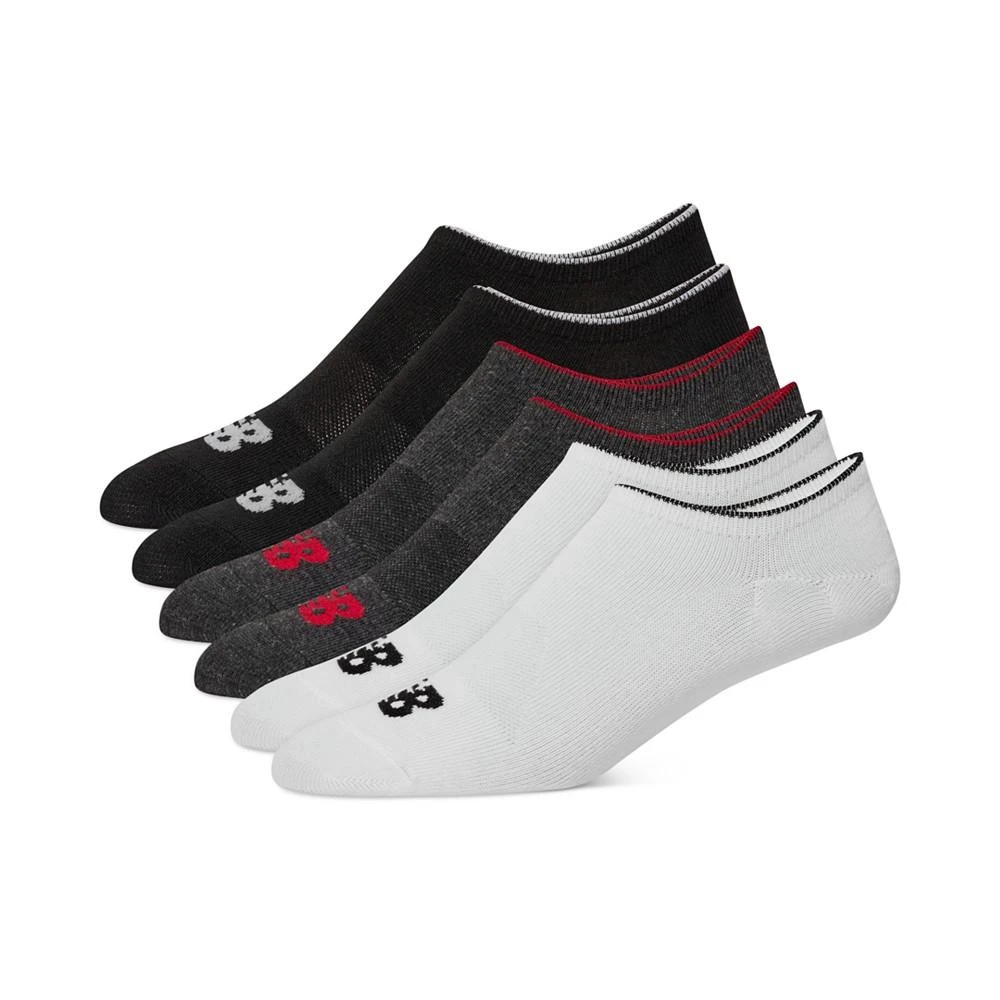 商品New Balance|Men's Invisible Liner Socks - 6 pk.,价格¥38,第2张图片详细描述