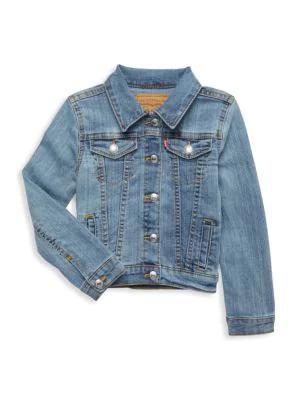 商品Levi's|Little Girl's Denim Trucker Jacket,价格¥200,第1张图片