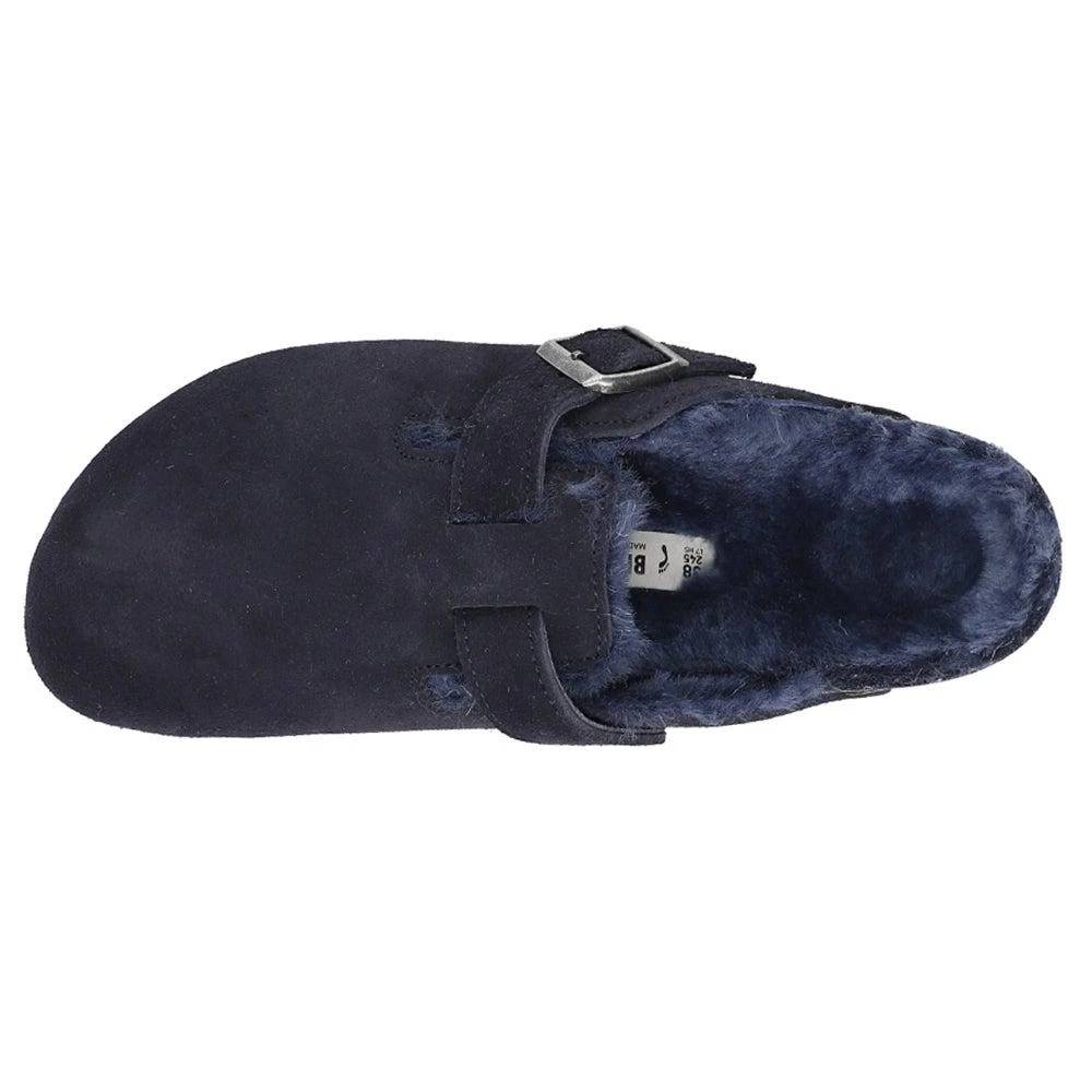 商品Birkenstock|Boston Shearling Suede Leather Clogs,价格¥1313,第4张图片详细描述