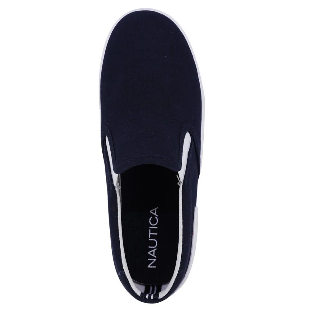 商品Nautica|Big Boy Tiete Low Cut Slip On Sneakers,价格¥177,第4张图片详细描述