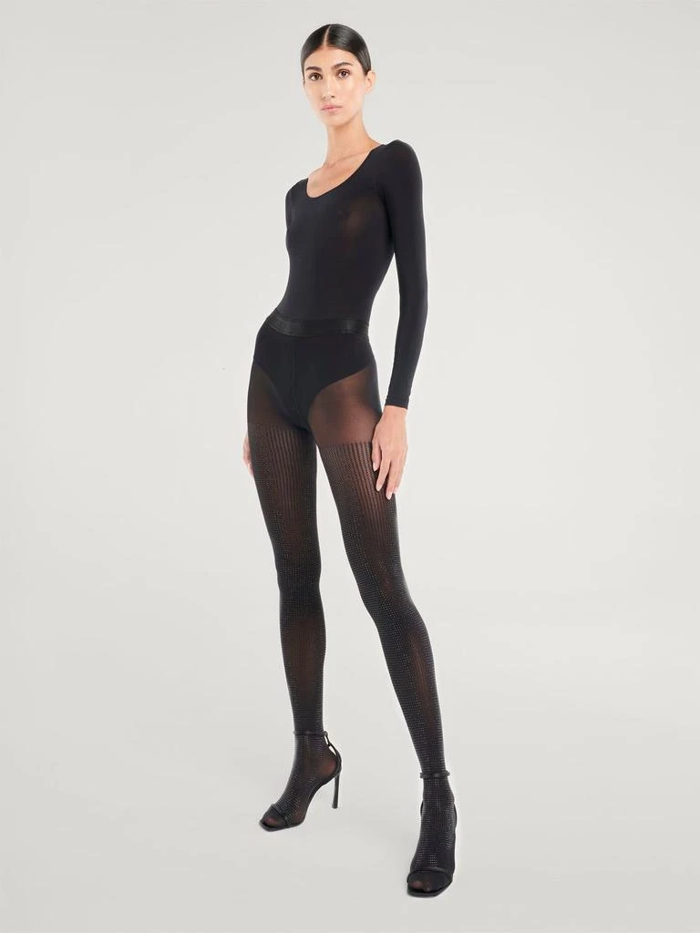 商品Wolford|Sergio Rossi Studded Tights,价格¥2367,第2张图片详细描述