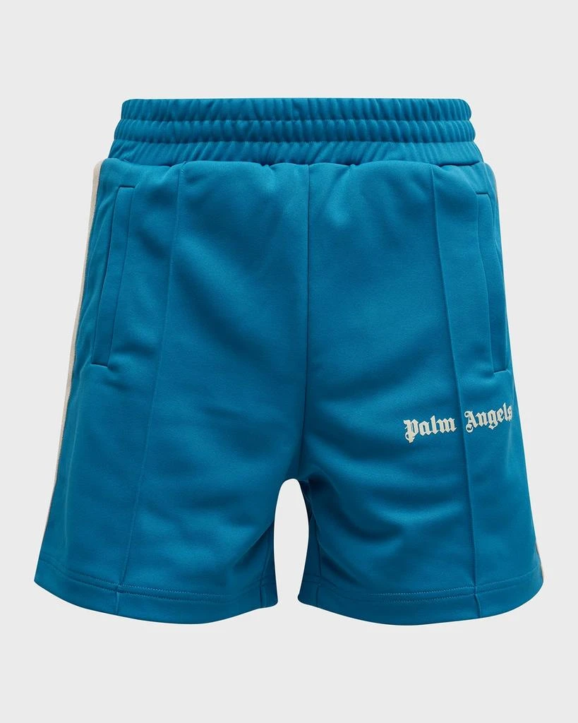 商品Palm Angels|Men's Pintuck Side-Stripe Track Shorts,价格¥1821,第2张图片详细描述