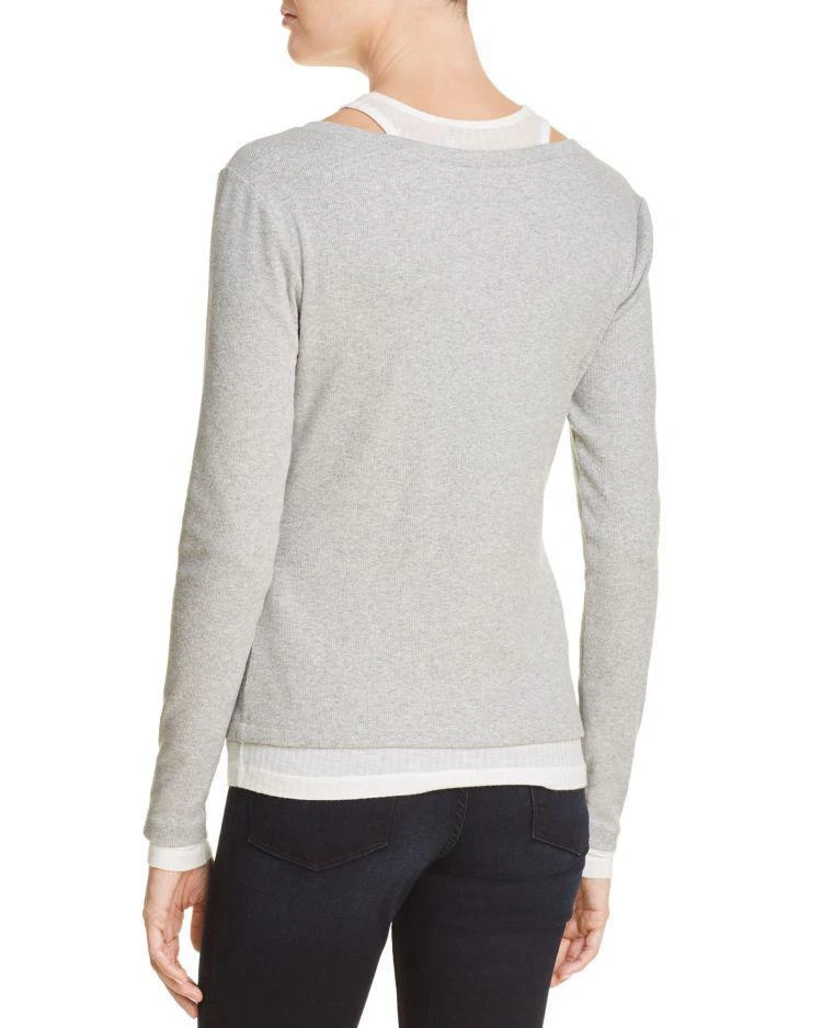 商品Alexander Wang|Layered-Look Henley Top,价格¥939,第2张图片详细描述