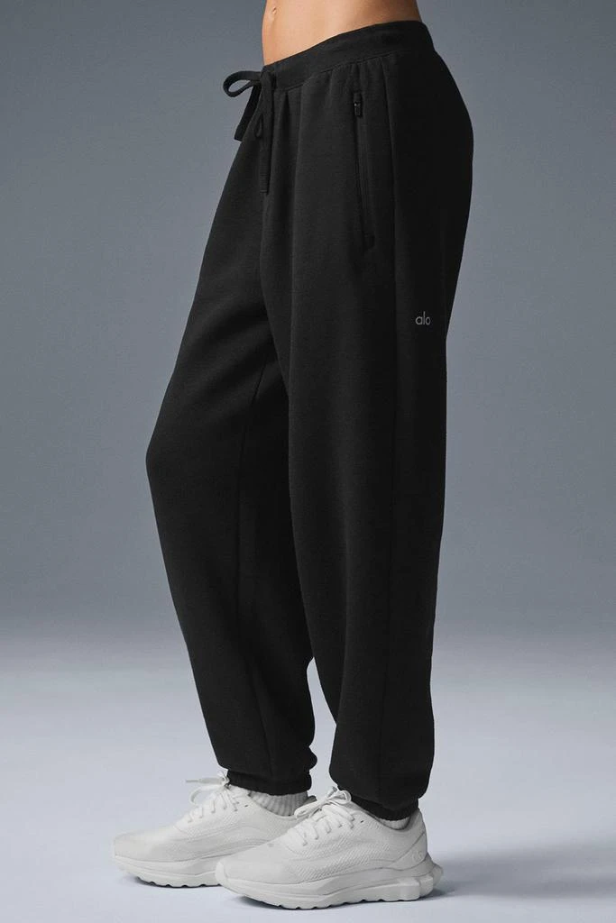 商品Alo|Triumph Restore Sweatpant - Black,价格¥735,第3张图片详细描述