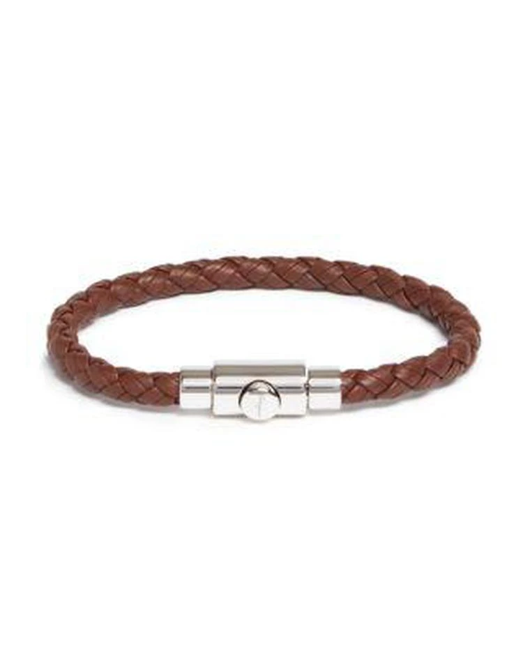 商品Salvatore Ferragamo|Woven Bracelet with Prong Closure,价格¥1310,第1张图片