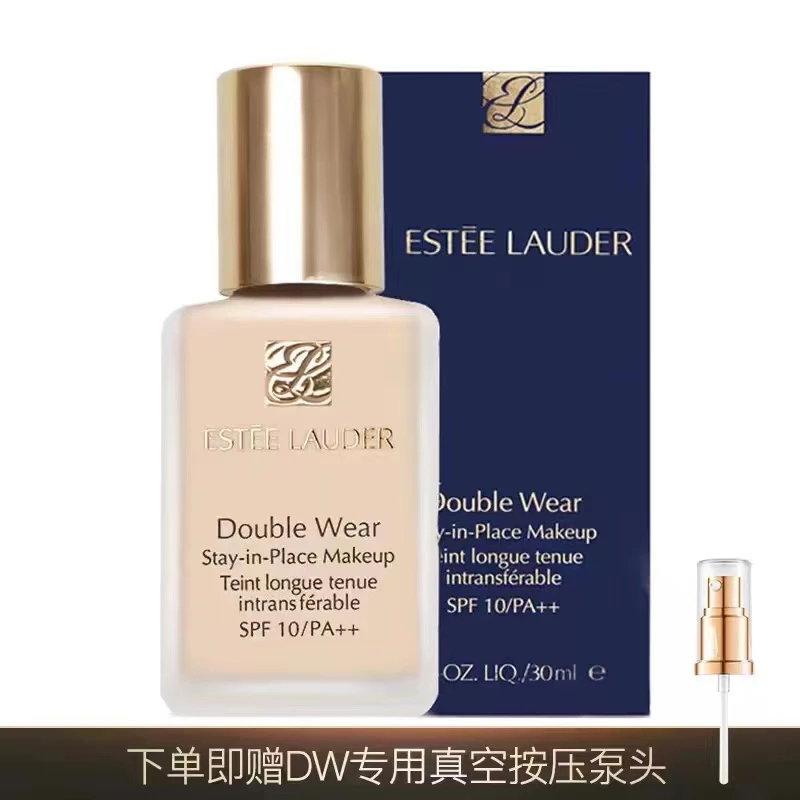 商品Estée Lauder|Estée Lauder|雅诗兰黛 DW持妆粉底液 油皮亲妈 持久不脱妆 控油防晒 30ml 赠送按压头,价格¥246,第1张图片