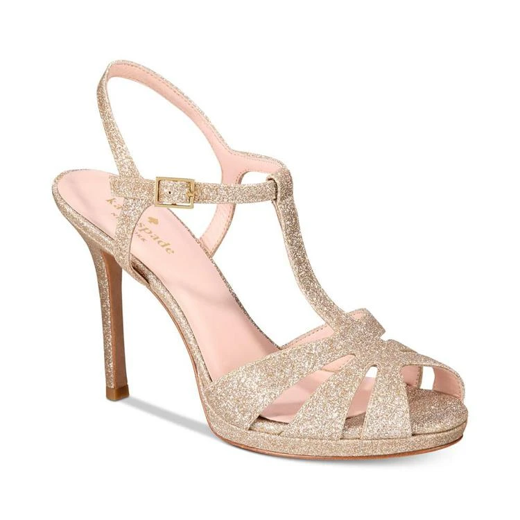 商品Kate Spade|Feodora Glitter Dress Sandals,价格¥1037,第1张图片
