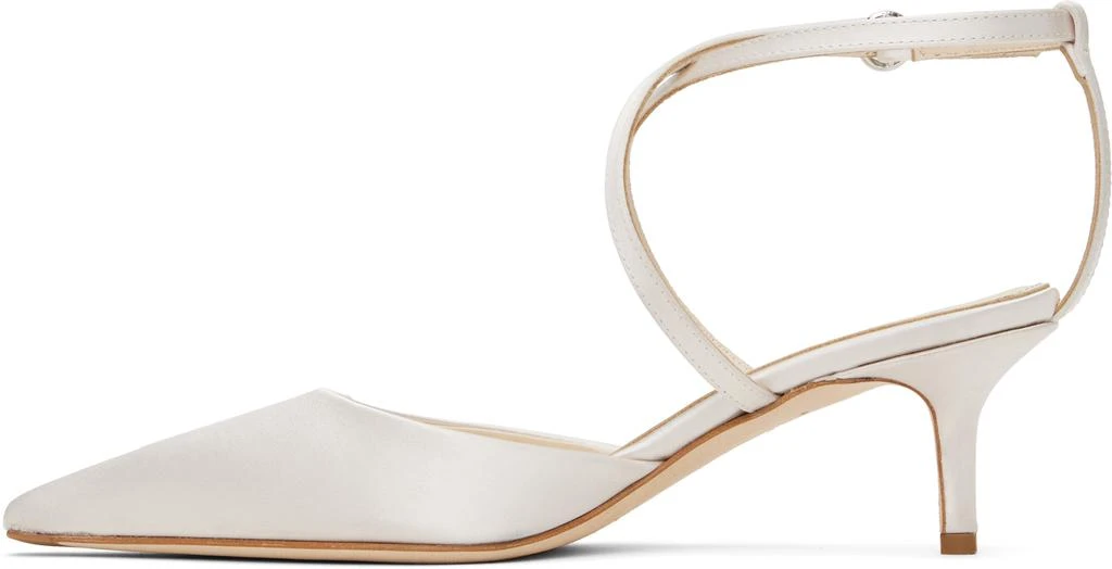 商品AEYDE|Off-White Salome Satin Heels,价格¥2768,第3张图片详细描述