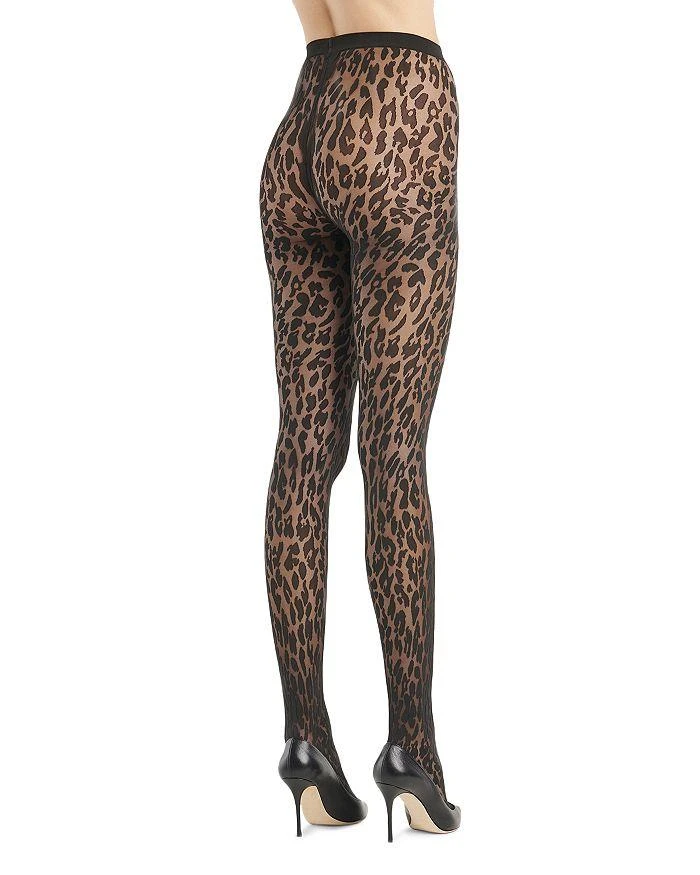 商品Wolford|Matte Leopard Print Tights,价格¥412,第2张图片详细描述