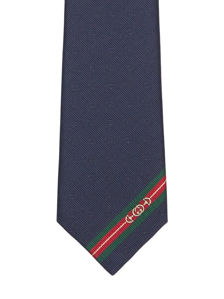 商品Gucci|7cm Gg Logo Silk Tie,价格¥1648,第2张图片详细描述