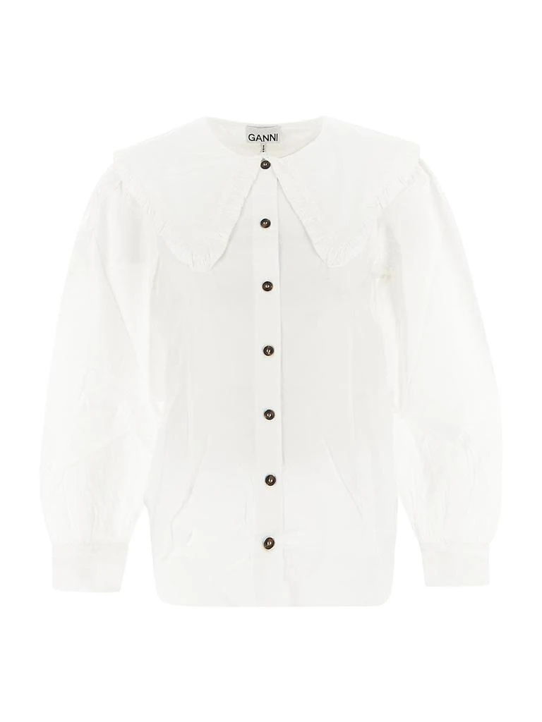 商品Ganni|Cotton Shirt,价格¥661,第1张图片