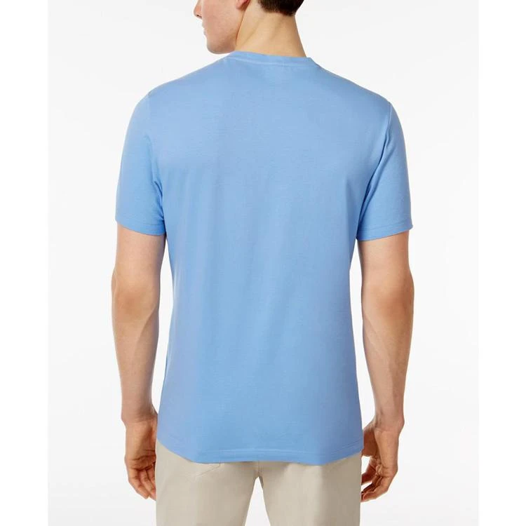 商品Alfani|Men's Split-Neck Cotton T-Shirt, Created for Macy's,价格¥101,第2张图片详细描述