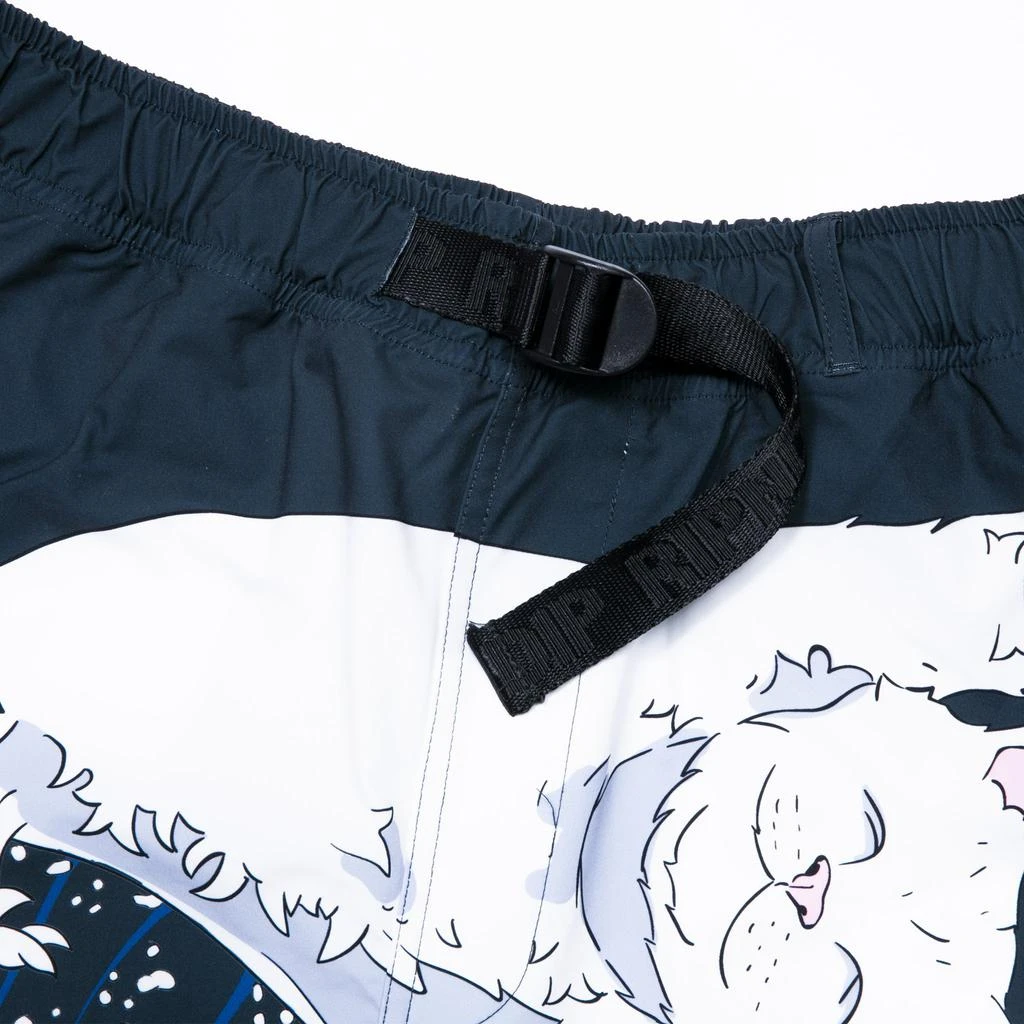 商品RIPNDIP|Great Wave Swim Shorts (Navy),价格¥228,第3张图片详细描述