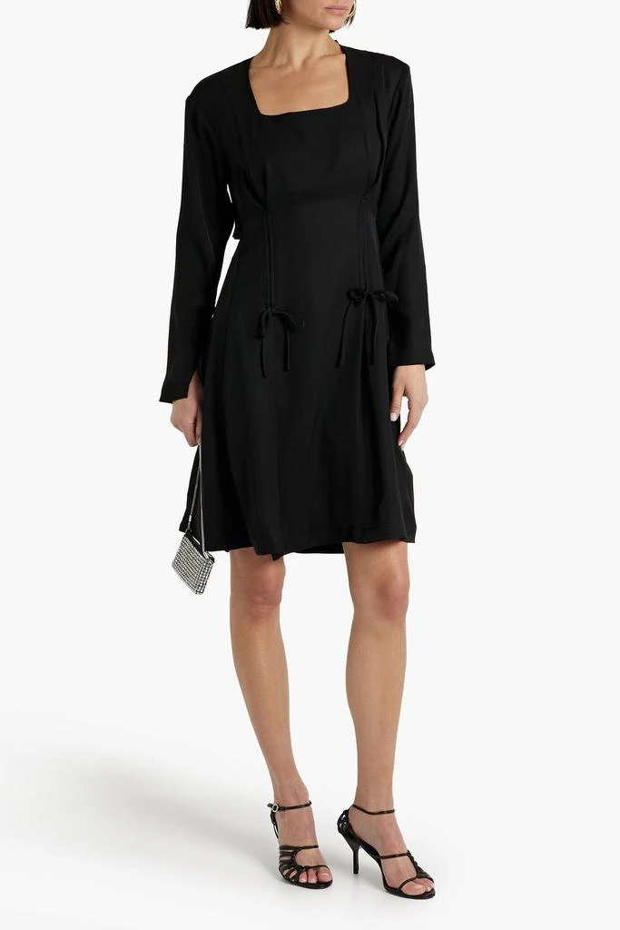 商品3.1 Phillip Lim|Cutout bow-detailed twill dress,价格¥1214,第5张图片详细描述