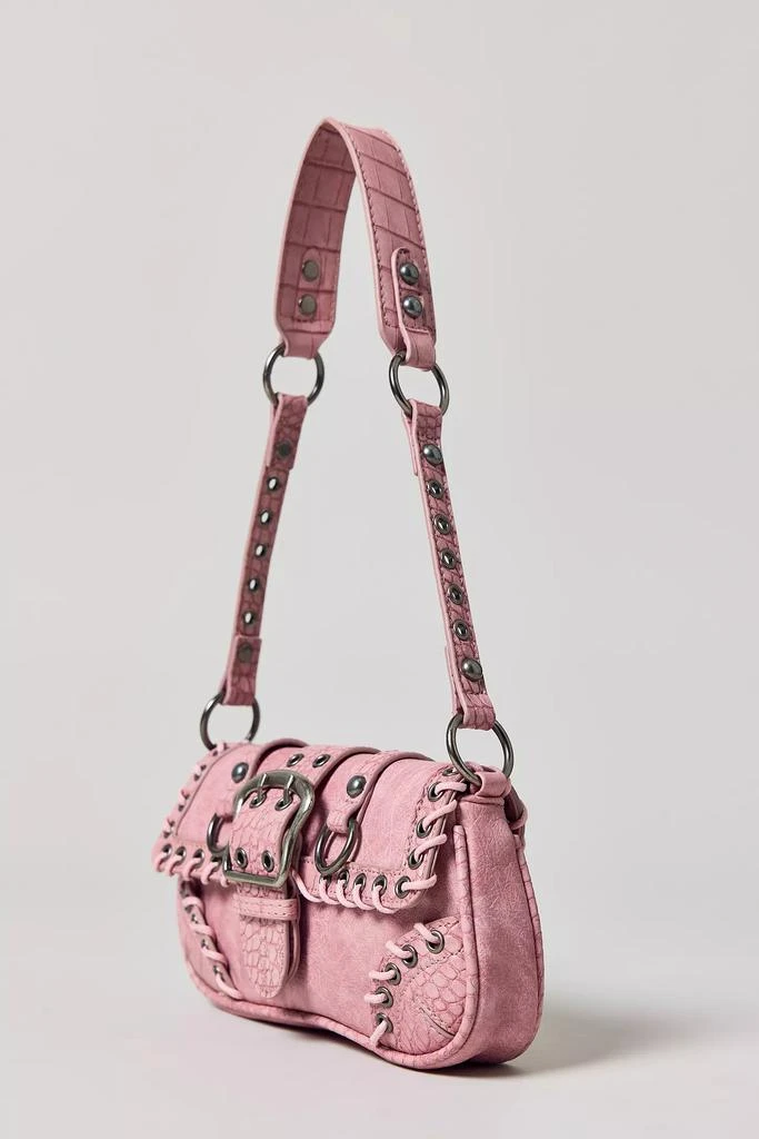 商品Silence + Noise|Silence + Noise Jade Laced Rivet Bag,价格¥472,第3张图片详细描述