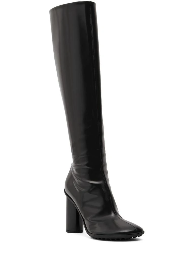 商品Bottega Veneta|90mm Atomic Leather Boots,价格¥12391,第2张图片详细描述