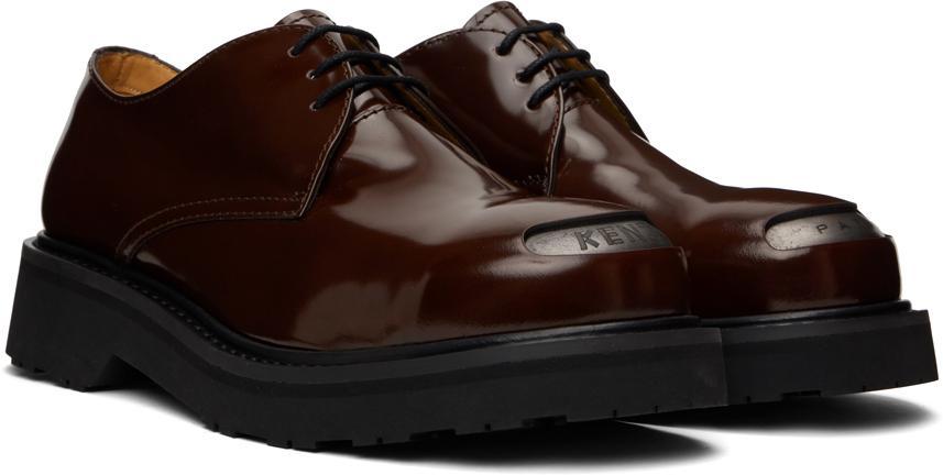 商品Kenzo|Brown Kenzosmile Derbys,价格¥2423,第6张图片详细描述