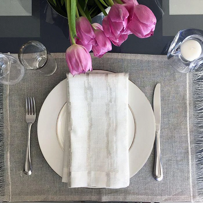 商品Mode Living|Cannes Napkins, Set of 4,价格¥539,第3张图片详细描述