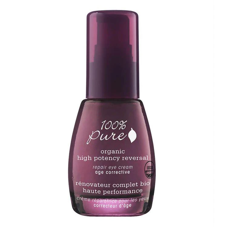 商品100% Pure|Organic High Potency Reversal: Repair Eye Cream,价格¥923,第1张图片