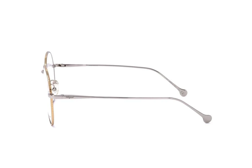 商品Salvatore Ferragamo|Salvatore Ferragamo Eyewear Oval Frame Glasses,价格¥1148,第3张图片详细描述