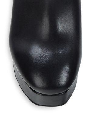 商品Ash|​Amazon Block Heel Leather Ankle Boots,价格¥1395,第7张图片详细描述