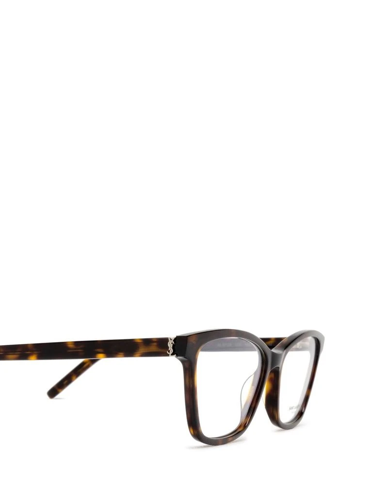 商品Yves Saint Laurent|Saint Laurent Eyewear Square Frame Glasses,价格¥1668,第3张图片详细描述