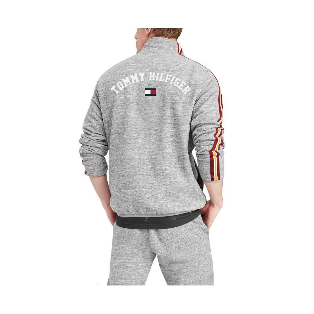 商品Tommy Hilfiger|Men's Heathered Gray Washington Football Team Mario Quarter-Zip Jacket,价格¥492,第2张图片详细描述