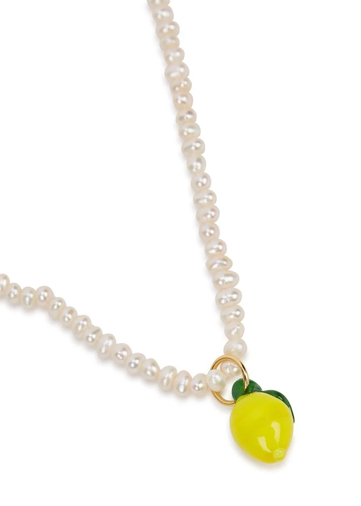 商品Sandralexandra|Lemon beaded pearl necklace,价格¥875,第3张图片详细描述