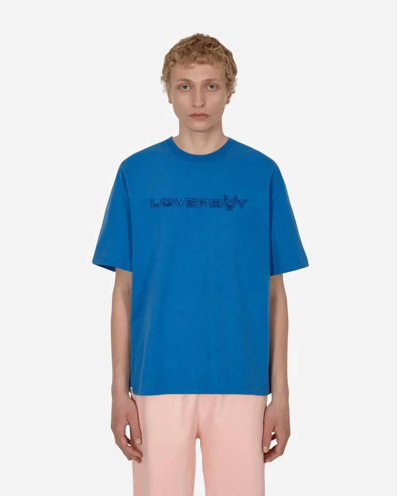 商品Charles Jeffrey Loverboy|Logo T-Shirt Blue,价格¥332,第1张图片