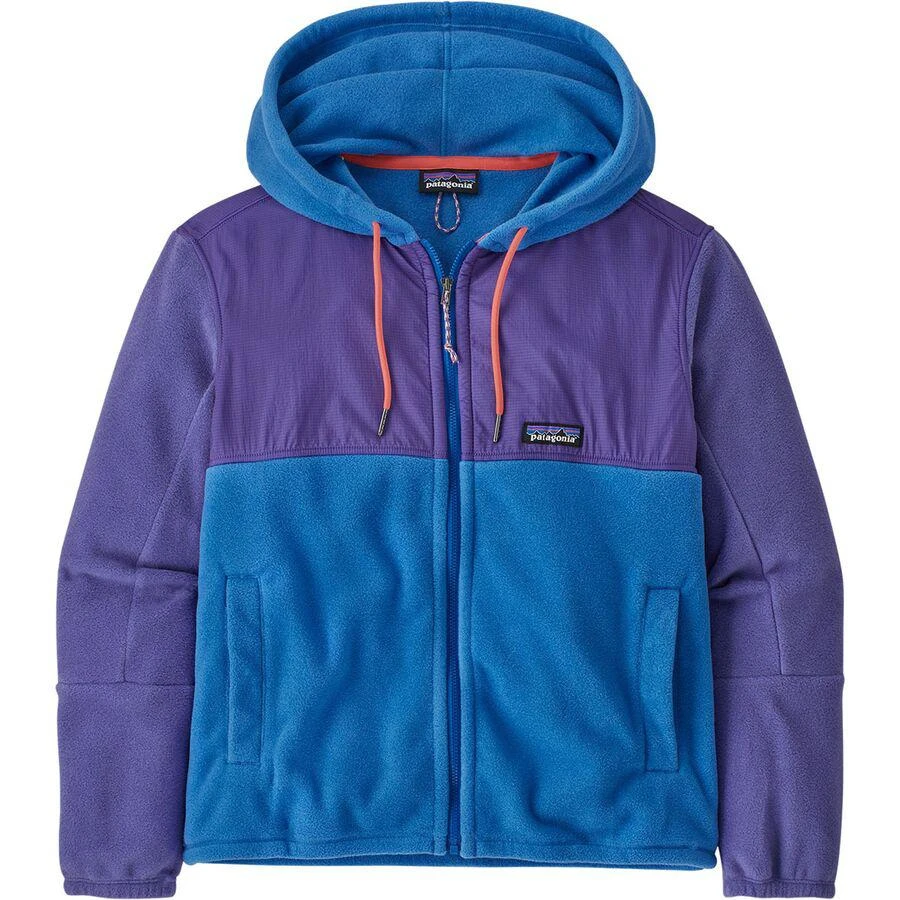 商品Patagonia|Microdini Hooded Fleece Jacket - Women's,价格¥614,第3张图片详细描述