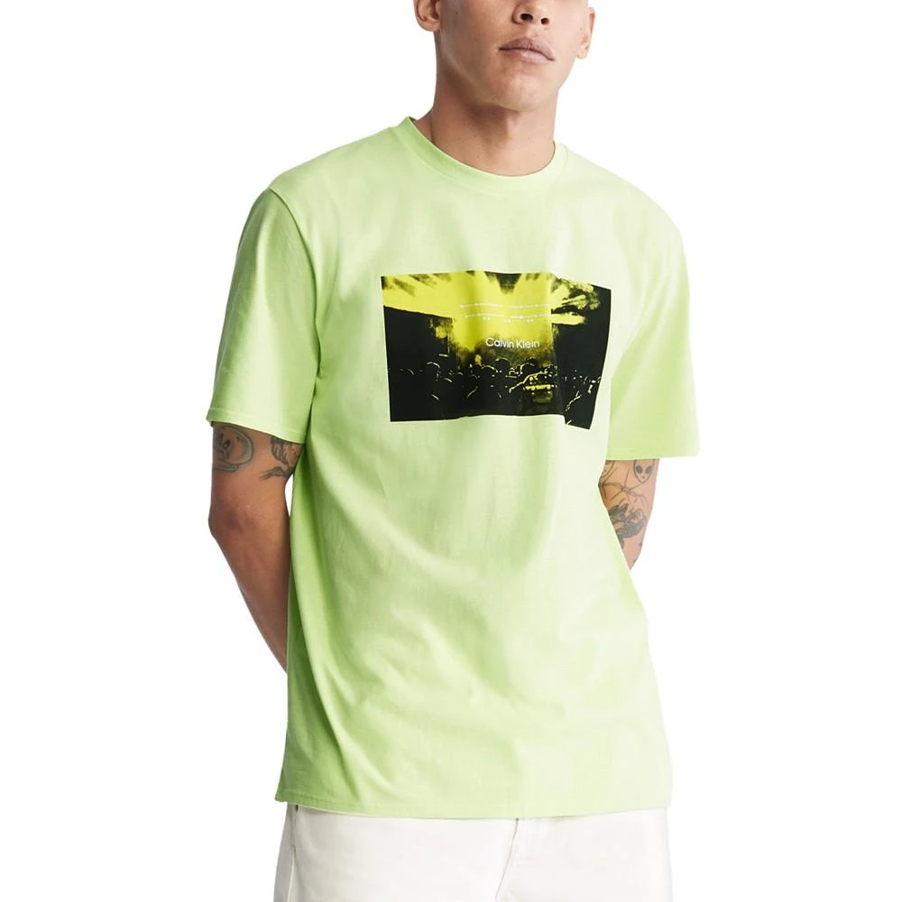 商品Calvin Klein|Men's Short-Sleeve Graphic T-Shirt,价格¥114,第1张图片