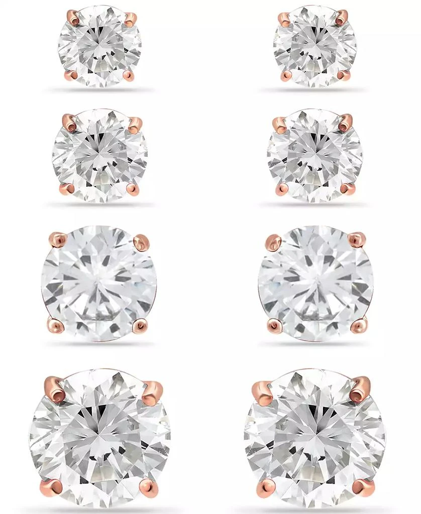 商品Giani Bernini|Cubic Zirconia Stud Set in 18k Gold over Sterling Silver,价格¥719,第3张图片详细描述
